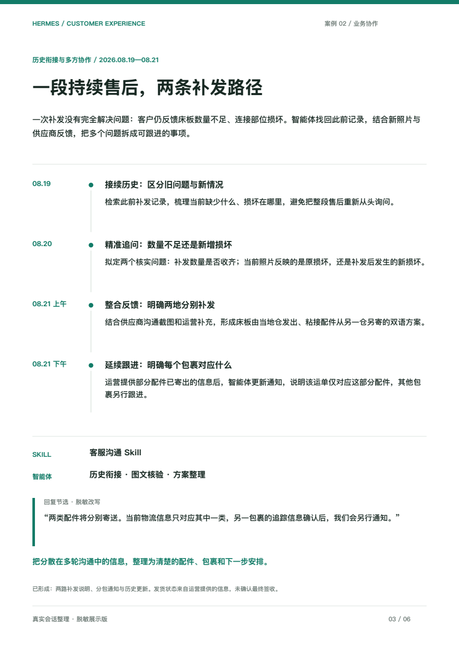 两地补发协同脱敏案例摘要页
